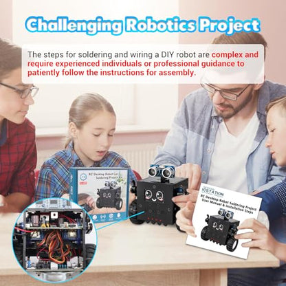 DIY Robot Kit Soldering Project