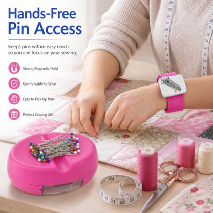 2 Pieces Magnetic Pin Cushion