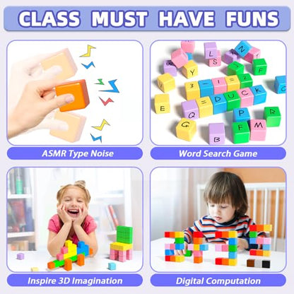 81pcs Magnetic Blocks (81 Count)