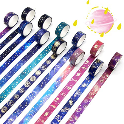 24 Rolls Washi Tape Set (24 Count)