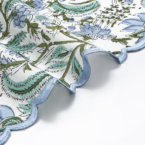 Hand Block Print Cloth Napkins (4 Count)
