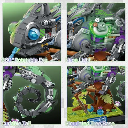 Adult Building Sets Mechanical Chameleon 70124