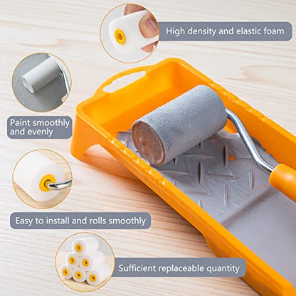 2 Inch Foam Paint Roller Kit