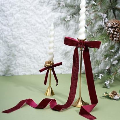 Burgundy Velvet Ribbon