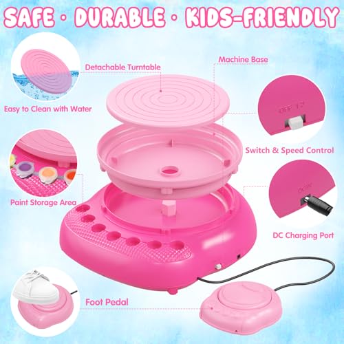 Pottery Wheel for Kids Beginners