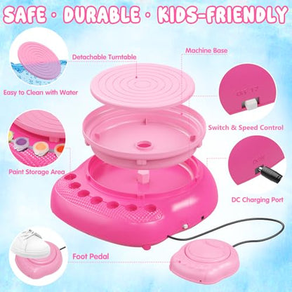 Pottery Wheel for Kids Beginners