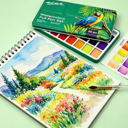 Watercolor Set Full Pan Signature in Tin (24 Count)