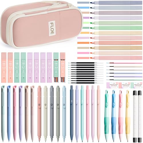 65PCS Aesthetic School Supplies Back to School Supplies Cute Stationary Set (65 Count)