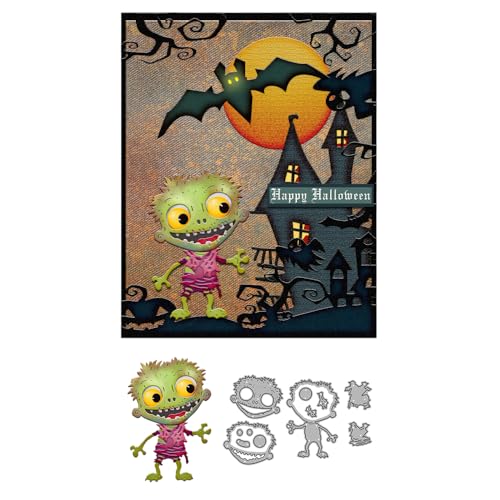 Halloween Clear Silicone stampReusable Stamp with Pumpkins