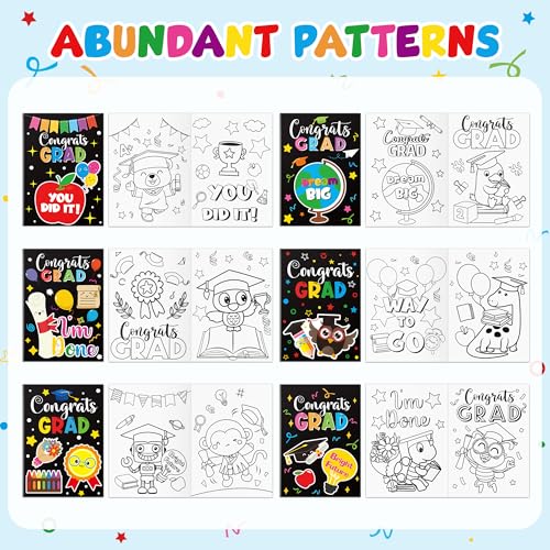 Kindergarten Graduation Coloring Book (24 Count)