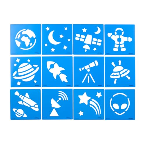 Space Stencil Set (12 Count)