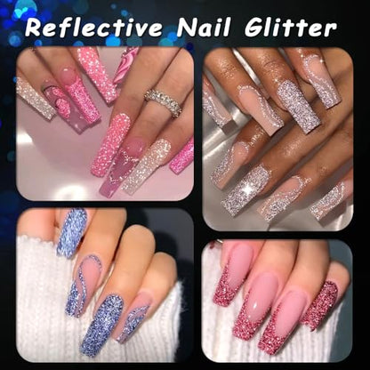 Reflective Glitter Powder Set