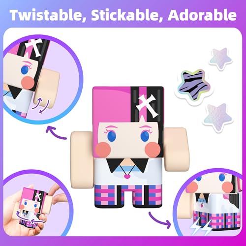 8PCS Magnetic Posable Figures (8 Count)
