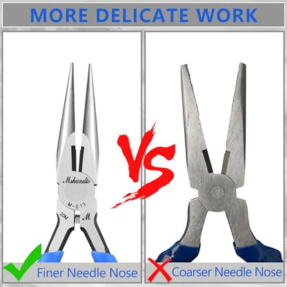 Needle Nose Pliers Set (6 Count)