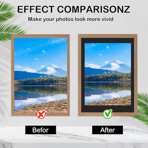 15 Pack Picture Mats 12x16 for 9x12 Photos (15 Count)