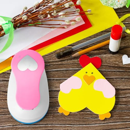 Hole Punches 6 Shapes with Cardstock for Kids