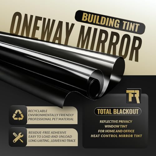 Professional Blackout Home Window Tint Film (3600 Sq Ft)