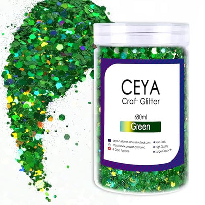 Holographic Chunky Glitter (16 Ounce)
