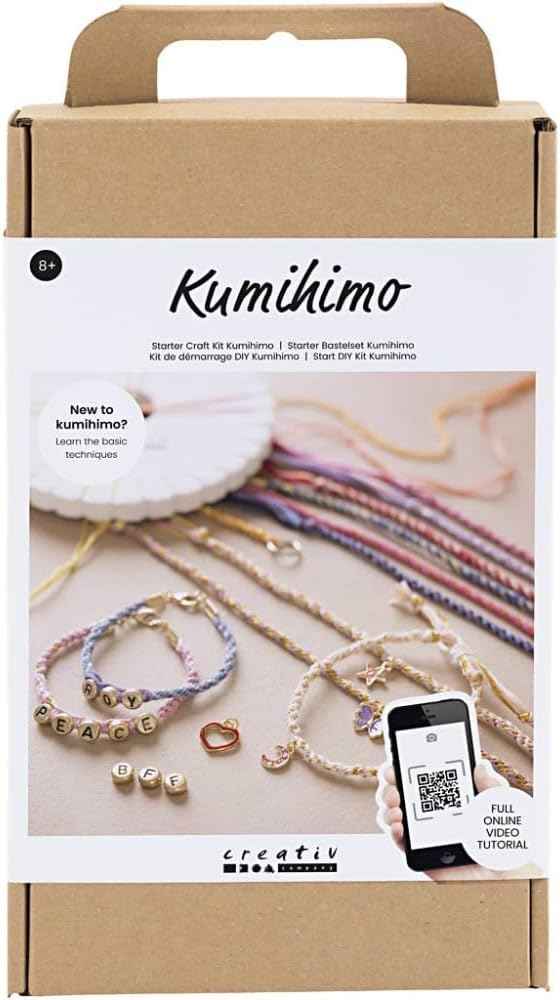 Creativ Company Craft Kit - Starter Craft Kit Kumihimo (977549)