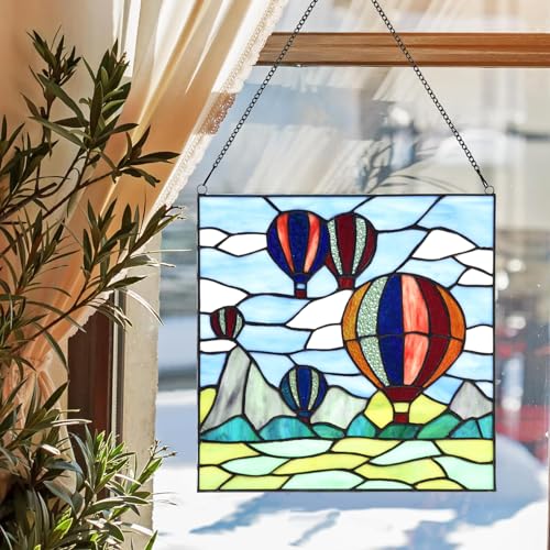 PA0002 Stained Glass Hanging Panel