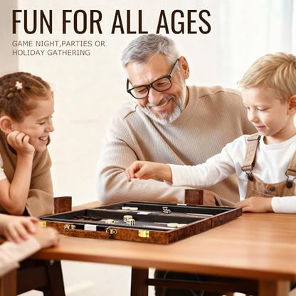 Backgammon Board Game Set