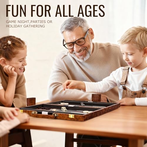 Backgammon Board Game Set