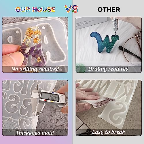 Alphabet Resin Mold