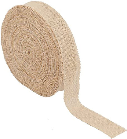2 Inch Wide 27 Yards Burlap Ribbon (81 Foot)
