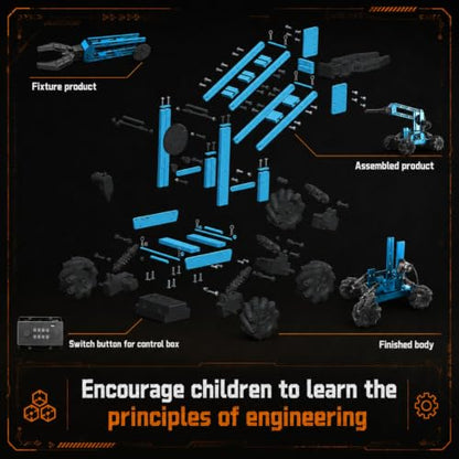 Robot Arm STEM Project for Boys Age 8