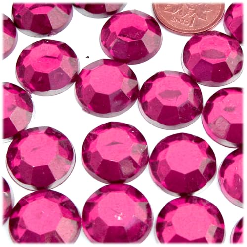 72pc Rhinestones Round 20mm (72 Count)