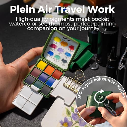 Mini Watercolor Travel Set