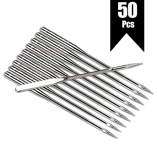 50 Pcs Sewing Machine Needles for Brother (50 Count)