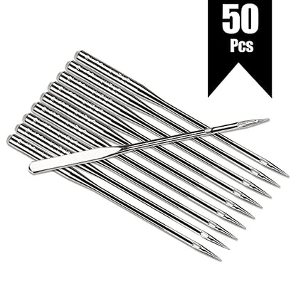50 Pcs Sewing Machine Needles for Brother (50 Count)