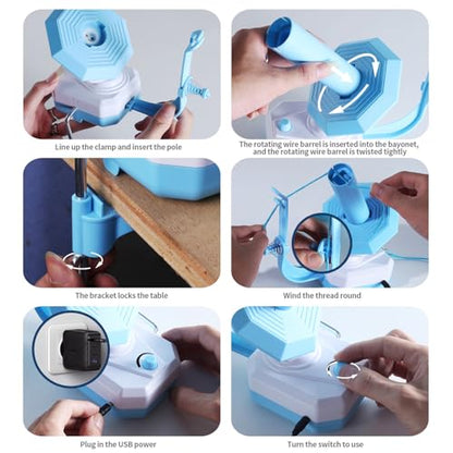 Yarn Winder Electric Yarn Ball Winder for Crocheting