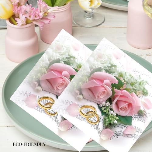 20 ct 13x13 Flowers Paper Luncheon Decoupage Napkins (20 Count)