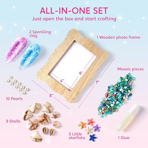 JOVA Klever Kits Mosaic Photo Frame Craft Kit