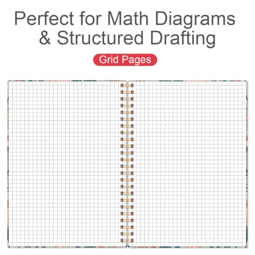 Graph Spiral Journal Notebook