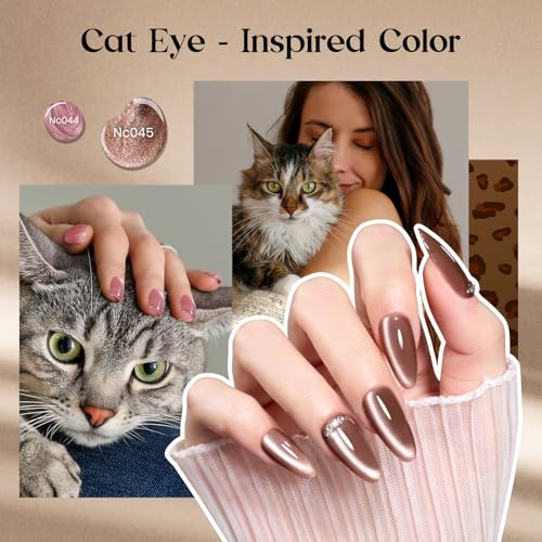 Beetles Cat Eye Gel Nail Polish Set