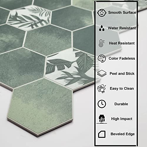 10 Sheet Peel and Stick Backsplash (9 Sq Ft)