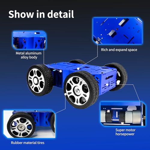 Smart Robot Ackermann Chassis Steering Suspension System
