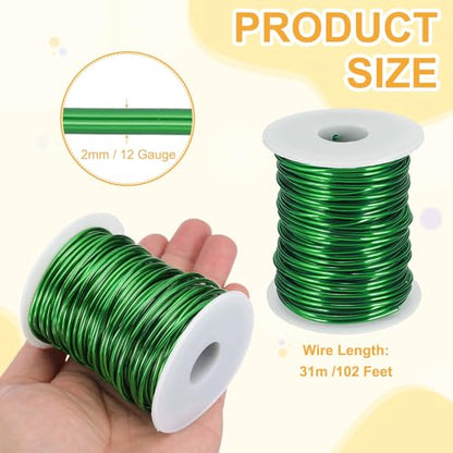 12 Gauge 2mm Anodized Aluminum Wire for Jewelry Craft Making