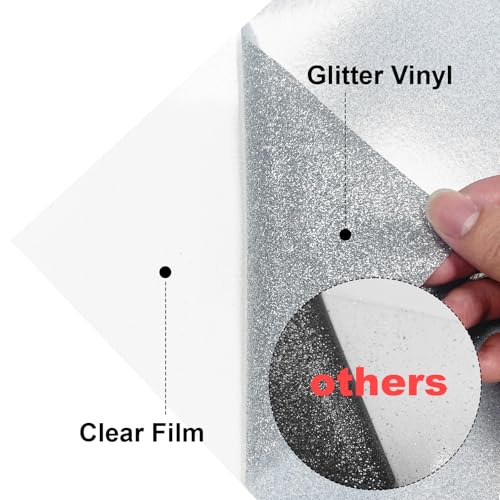 Glitter Iron On 12in X 5ft