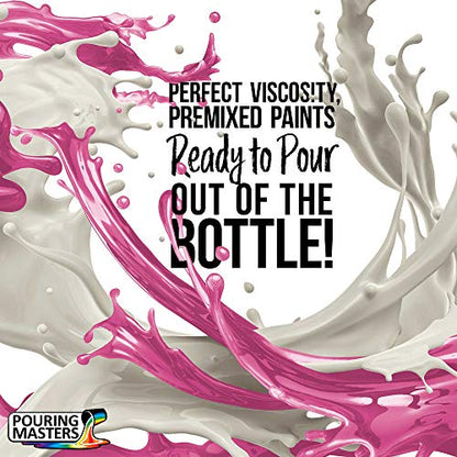Pouring Masters Wild Rose Magenta Ready to Pour Acrylic Pouring Paint (8 Fl Oz)