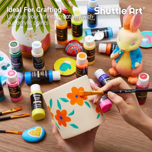 100 Colors Acrylic Paint (200 Fl Oz)