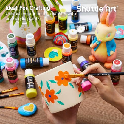 100 Colors Acrylic Paint (200 Fl Oz)