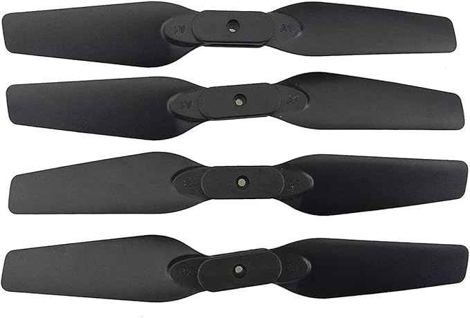 Black Accessory kit for E58 S168 JY019 Folding Quadcopter Spare Parts Remote Drone Propeller and Protective Cover and Landing Gear