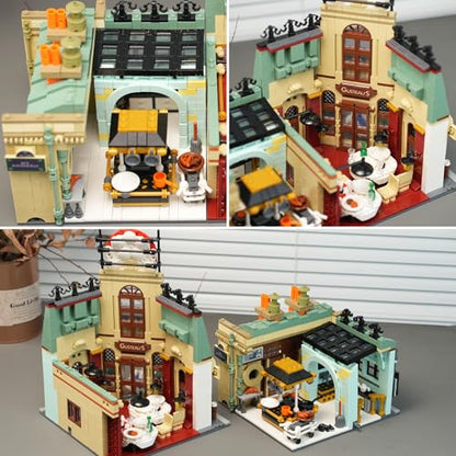 Parisian Garden Hotel & City Kitchen Building Set