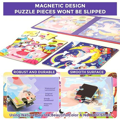 Magnetic Puzzles for Toddlers 1 (48 Count)