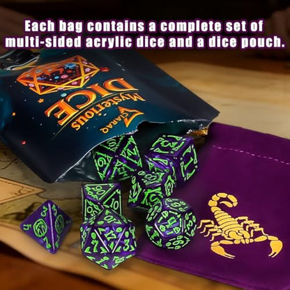 Polyhedral Dice Set (7 Count)