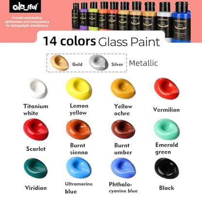 Stain Glass Paint Set